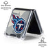 NFL Tennessee Titans Camo Galaxy Z Flip6 Clear Case
